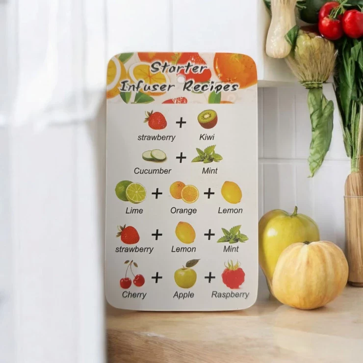 Бутылка для воды с отсеком для вкуса 1000 мл 248-1 (13595) 4
