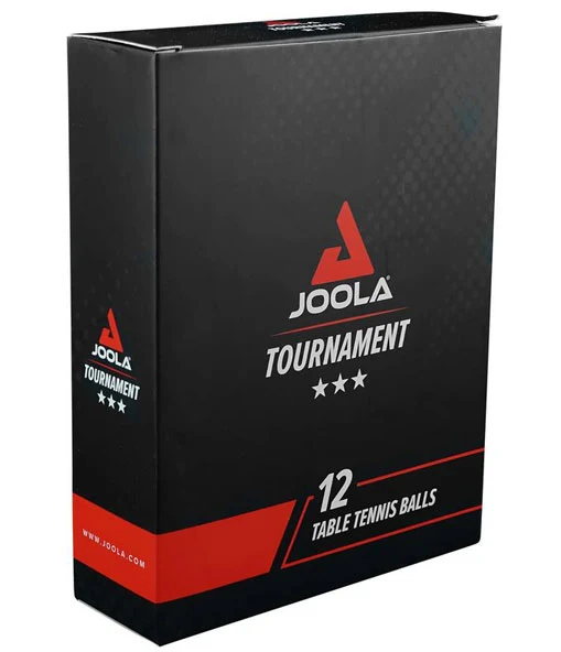 Minge tenis de masa (12 buc.) Joola Tournament 44322 *** white (13633) 2