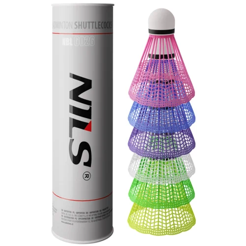 Fluturas badminton (6 buc.) Nils NBL6026 14-30-104 (13606)