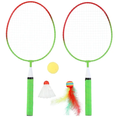 Set badminton MINI (2 palete + 1 fluturas + 2 mingi) Nils NRZ051 14-20-321 (13608)