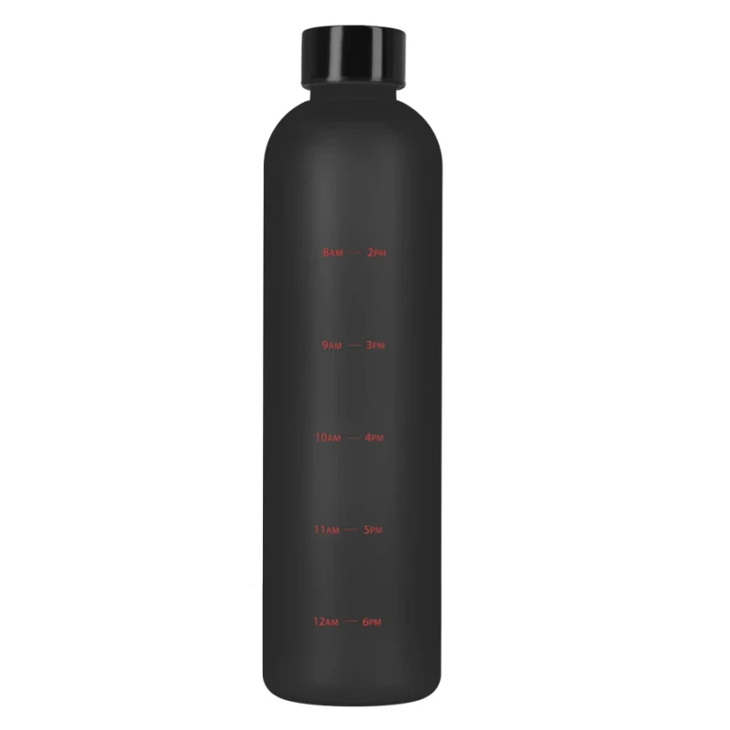 Бутылка для воды 1000 мл HMS Tritan NCD61 15-02-053 black (13635) 2