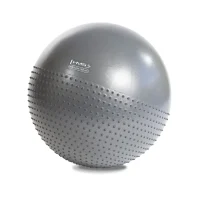 Minge gimnastica masaj cu pompa (max. 250 kg) d=65 cm HMS YB03 17-42-185 grey (13630) 2