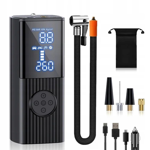 Насос электрический с Power Bank & LED inSPORTline Dukefira 28044 (12563)