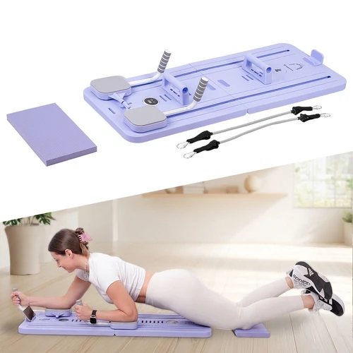 Aparat pilates reformer (max. 150 kg) inSPORTline Trancer Basic 29150-2 purple (14339)