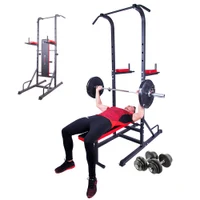 Set aparat Power Tower (max. 120 kg) + bara + discuri 12433-SET (12561)