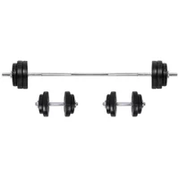 Set aparat Power Tower (max. 120 kg) + bara + discuri 12433/20597 (12561) 2