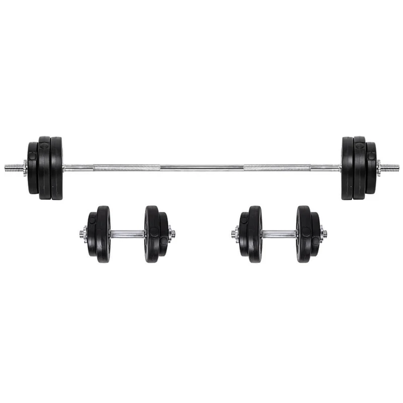 Set aparat Power Tower (max. 120 kg) + bara + discuri 12433/20597 (12561) 2