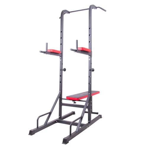 Set aparat Power Tower (max. 120 kg) + bara + discuri 12433/20597 (12561)