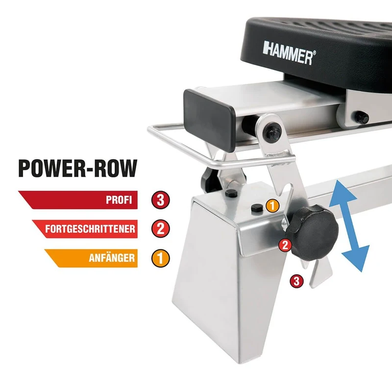 Aparat de vislit (max. 130 kg) Hammer Rower Cobra Germany (2051) 5