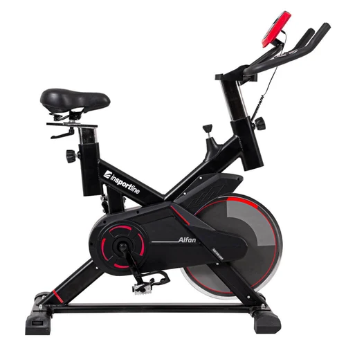 Велотренажер (макс. 100 кг) inSPORTline Alfan 19886 black/red (5211)