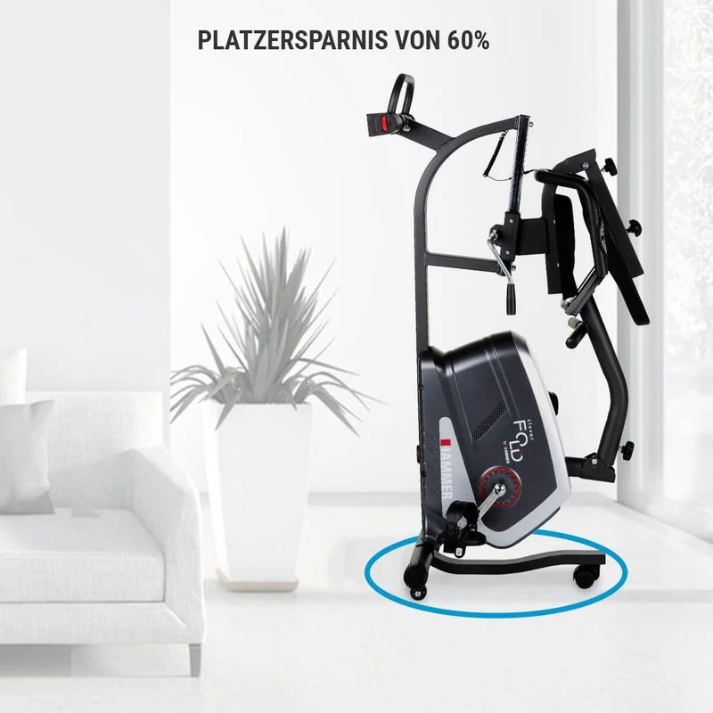 Bicicleta fitness orizontala 4854 Hammer Clever Fold RC5 (4237) 4