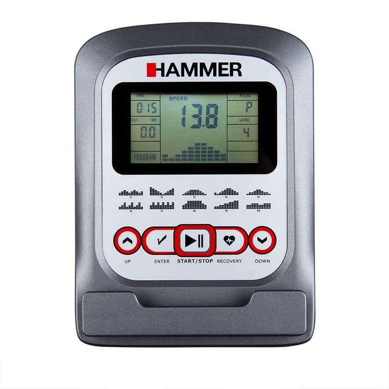 Bicicleta fitness orizontala 4854 Hammer Clever Fold RC5 (4237) 9