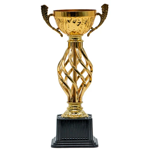 Cupa din metal, aur h=32 cm YK605C (10477)