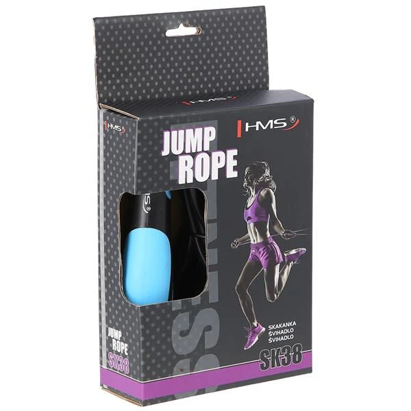 Скакалка фитнес 2.75 м HMS Jump Rope SK38 17-36-038 (10736) 7