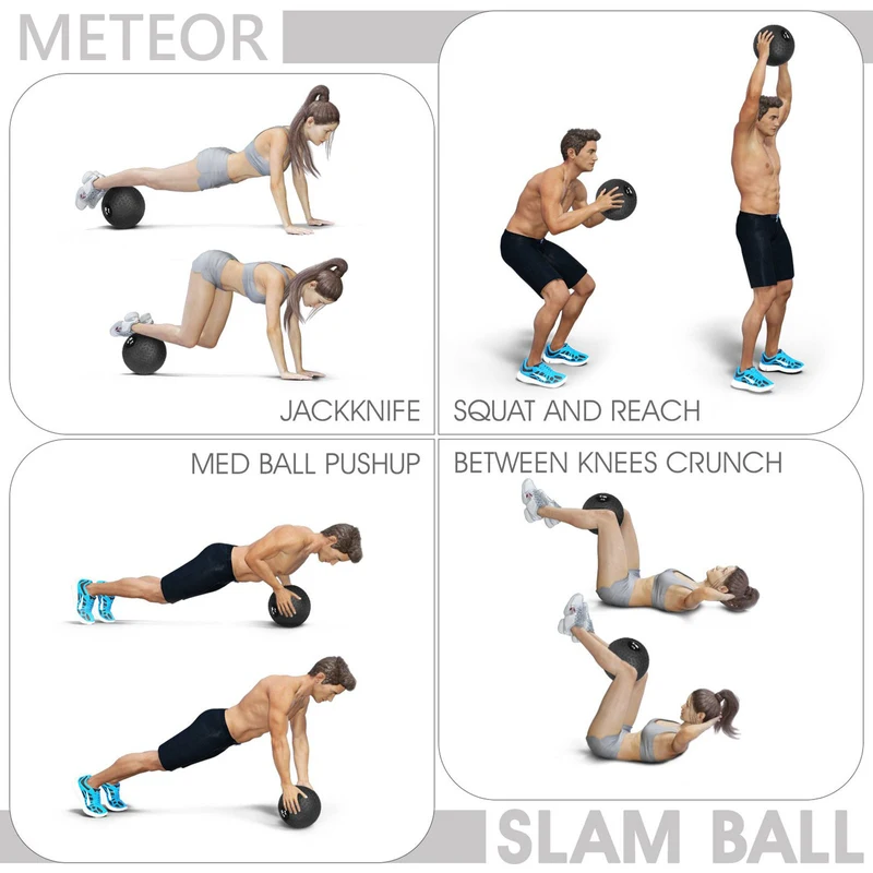 Minge medicinala 2 kg inSPORTline Slam Ball 13476 (3010) 3