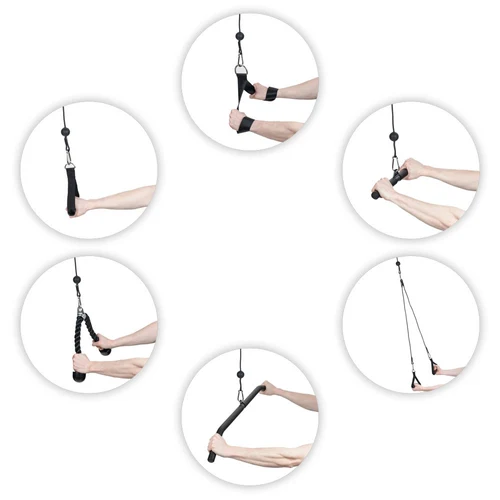 Sistem de scripeti pt cabluri de suspensie (max. 160 kg) inSPORTline Puley 500 22980 (6434)