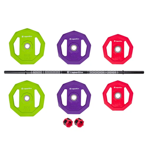 Body Pump набор (гриф + диски) 20 кг inSPORTline 21699 (6557)