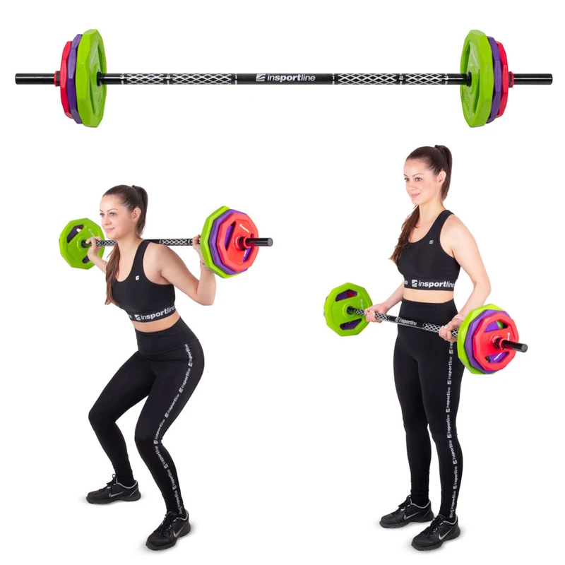 Body Pump набор (гриф + диски) 20 кг inSPORTline 21699 (6557) 5