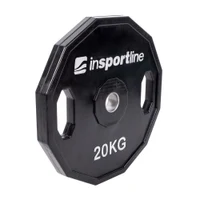 Диск из металла обрезиненный с ручками 20 кг, d=30 мм inSPORTline Ruberton 15893 (5210) 2