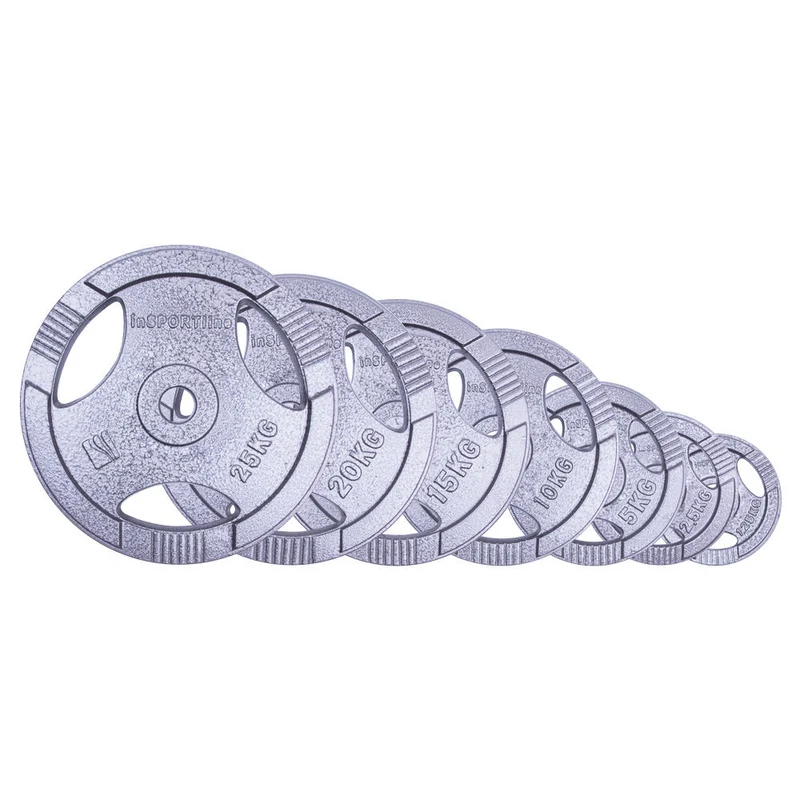 Диск металлический с ручками 20 кг, d=30 мм inSPORTline Hamerton 12713 (703) 2