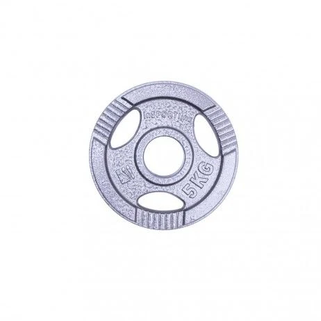Диск из металла с ручками 5 кг, d=50 мм inSPORTline Hamerton 12703 (2734)