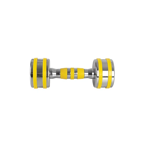 Гантель хромированная (1 шт.) 3 кг inSPORTline Yellsteel 20833 (3446)