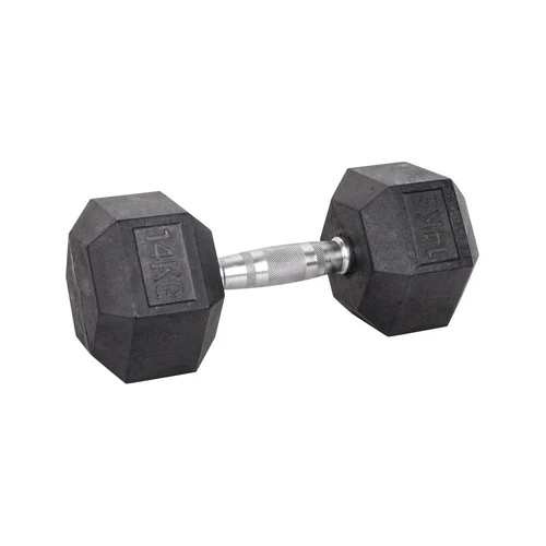 Гантель гексагональная (1 шт.) 14 кг inSPORTline Hexsteel 1186 (1116)