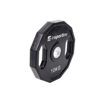Диск из металла обрезиненный с ручками 10 кг, d=50 мм inSPORTline Ruberton 15898 (3578) 2