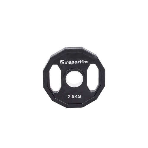 Диск из металла обрезиненный с ручками 2.5 кг, d=50 мм inSPORTline Ruberton 15896 (3576)