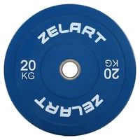 Disc bumper (metal, cauciuc) 20 kg, d=52 mm TA-7797/8-20 (10195)
