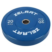 Disc bumper (metal, cauciuc) 20 kg, d=52 mm TA-7797/8-20 (10195) 2