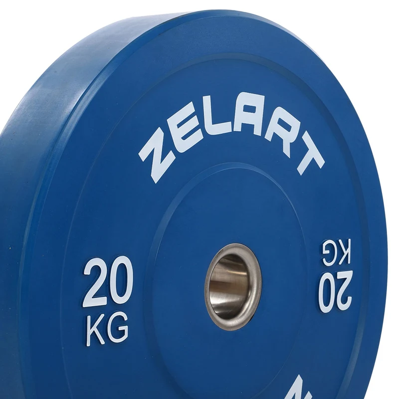 Disc bumper (metal, cauciuc) 20 kg, d=52 mm TA-7797/8-20 (10195) 4