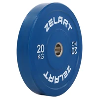 Disc bumper (metal, cauciuc) 20 kg, d=52 mm TA-7797/8-20 (10195) 3