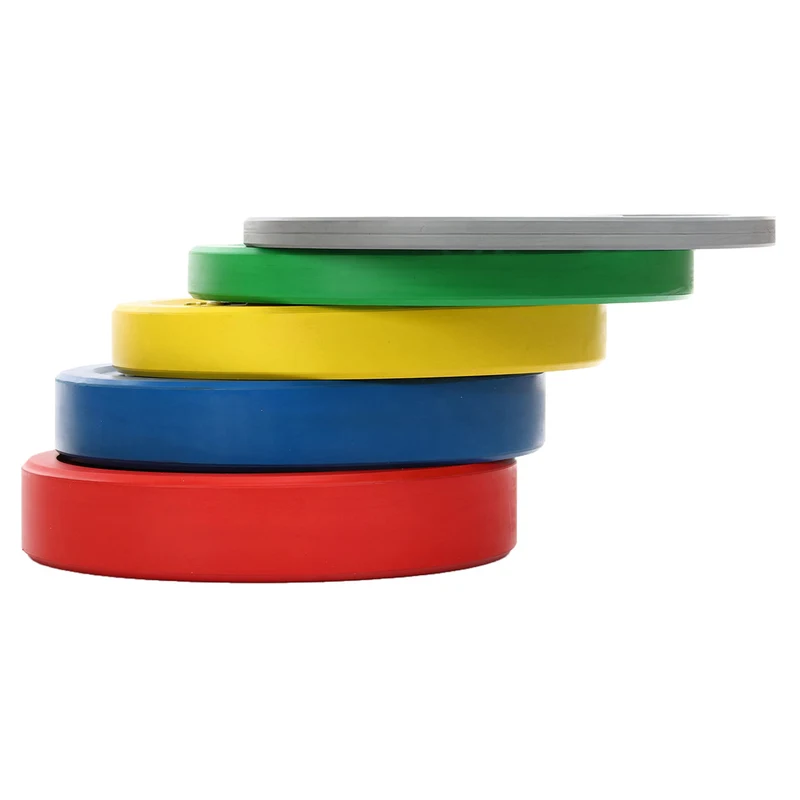 Disc bumper (metal, cauciuc) 20 kg, d=52 mm TA-7797/8-20 (10195) 7