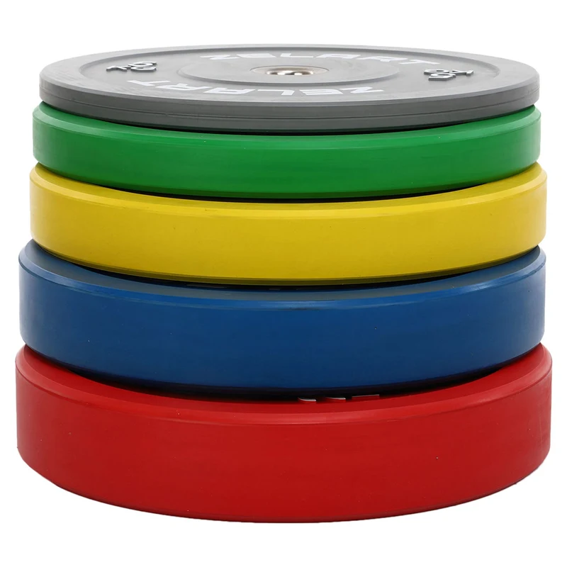 Disc bumper (metal, cauciuc) 20 kg, d=52 mm TA-7797/8-20 (10195) 5