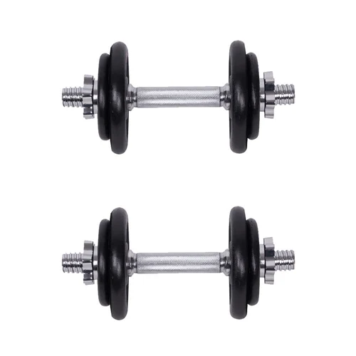 Set gantere si bare 2x10 kg inSPORTline Diplomat 565 (5568)