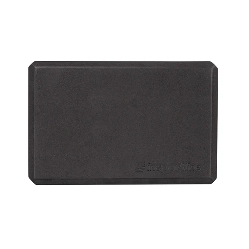 Bloc yoga / fitness / pilates 22.5x15x10 cm inSPORTline Bricky 10977-2 black (692)