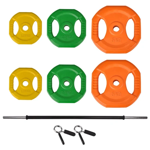 Набор штанг Body Pump 2-20 кг (30 мм) inSPORTline Pump Set 1 (2121)