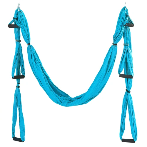 Hamac yoga cu manere 220x150 cm, nylon FI-5323 (5115)