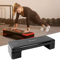 Step aerobic (max. 200 kg) 88х32 cm, h=10/15/20 cm inSPORTline AS250 25842-2 black (10318)