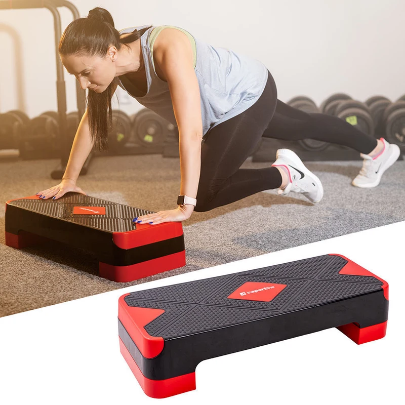 Step aerobic (max. 200 kg) 68x27 cm, h=10/15 cm inSPORTline AS150 25837 (10680) 2