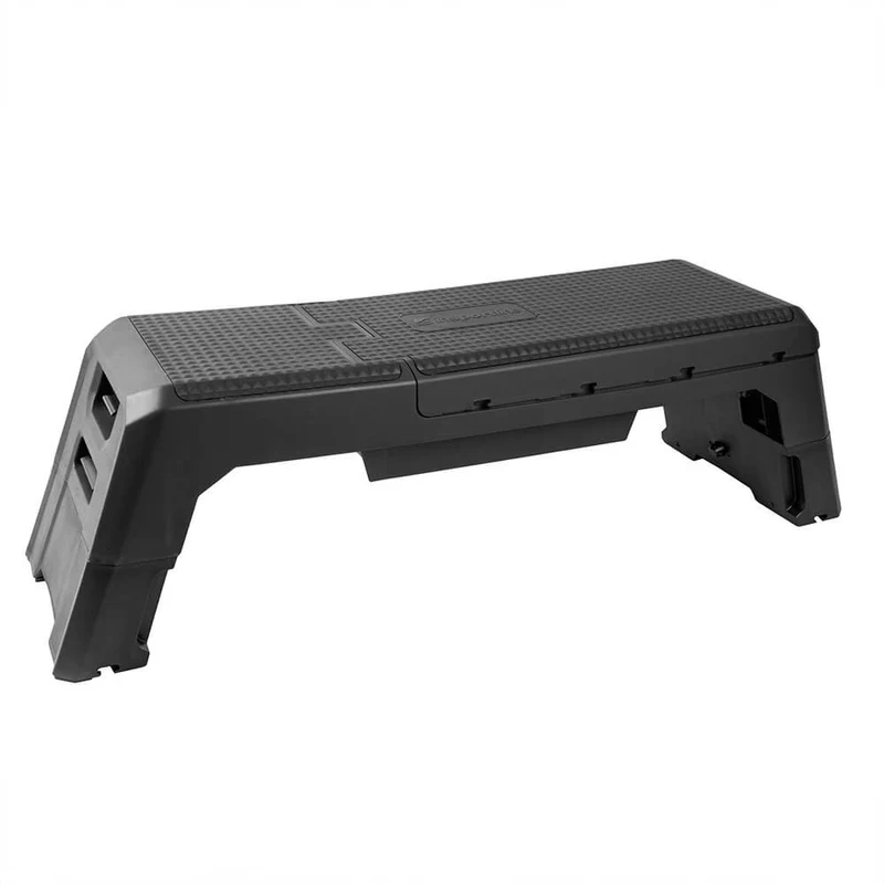 Step aerobic + banca regabila (max. 150 kg) inSPORTline AeroBench 25787-2 black (10221) 2