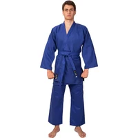 Kimono pt judo din coton m.170 cm, 450 g/m2 MA-0015 blue (12979) 2