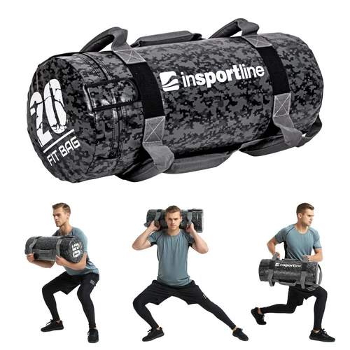 Sac pt crossfit 20 kg inSPORTline Fitbag Camu 17894 (1119)
