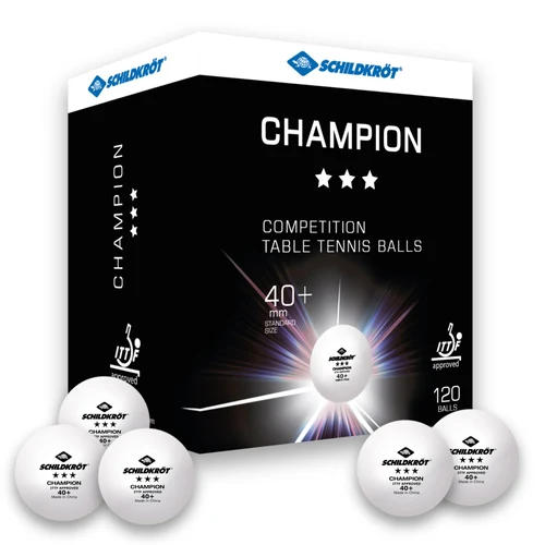 Minge tenis de masa Donic 3* ITTF Champion 608542 white (6660)