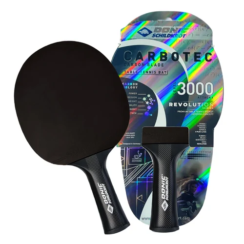Paleta tenis de masa 2.1 mm, level 3000 Donic Schildkrot CarboTec 758220 (4681)