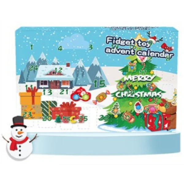 Calendar advent cu jucarii 18014 (10187) 2