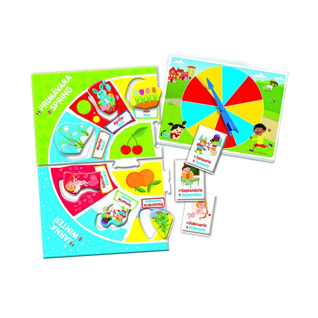Развивающая игра "Месяцы и времена года" (RO) 50844 (10123) 2