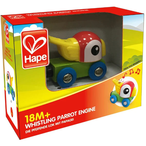 Jucarie educationala "Locomotiva - papagalul care fluiera" 3808 (9893) 3
