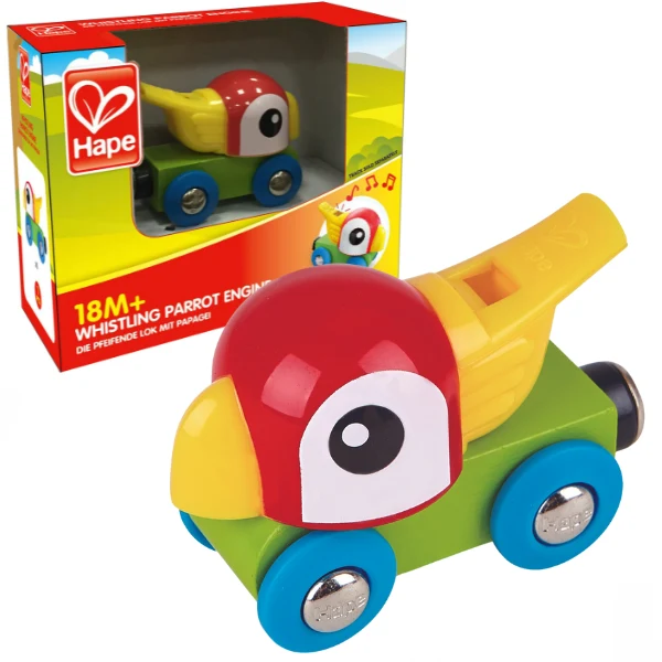 Jucarie educationala "Locomotiva - papagalul care fluiera" 3808 (9893) 2